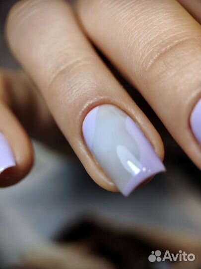 Маникюр с покрытием гель-лаком