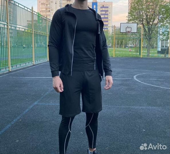 Рашгард мужской комплект 5 в 1