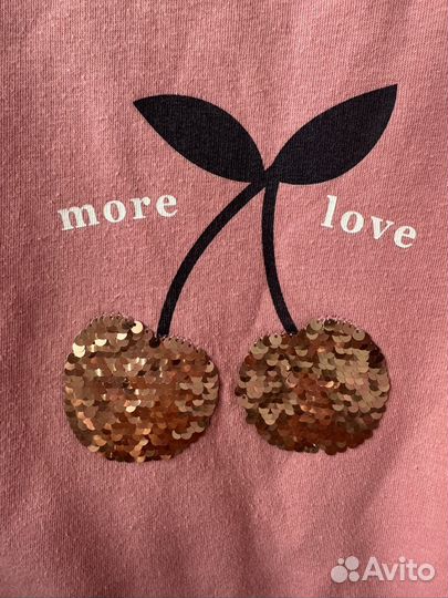 Толстовка hm для девочки 98-104