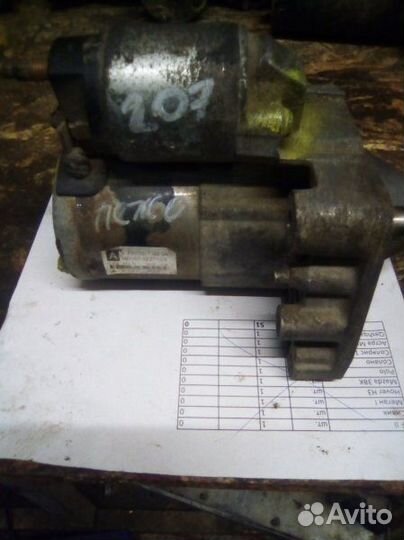 Стартер Peugeot 207 EP6 2008