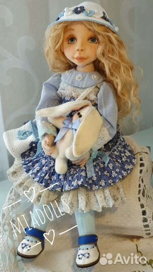 Интерьерная кукла ручной работы