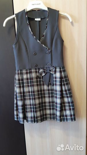 Школьная форма для девочки разм 122 и 128