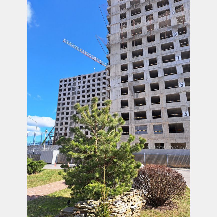 1-к. квартира, 35,8 м², 4/17 эт.