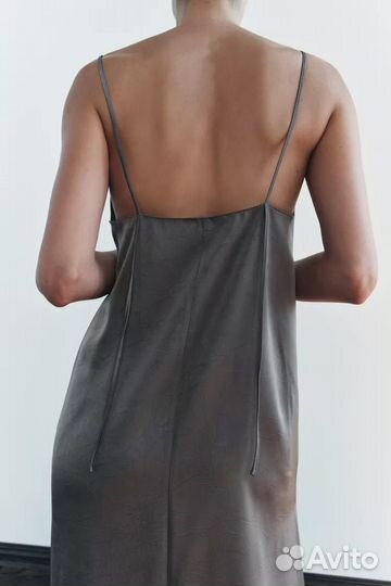 Платье в бельевом стиле Zara (S/M)