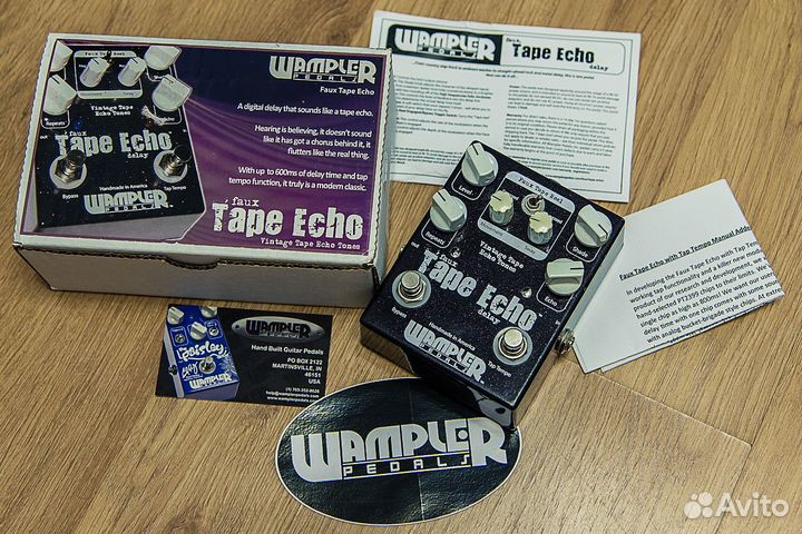 Wampler Faux Tape Echo Delay V1