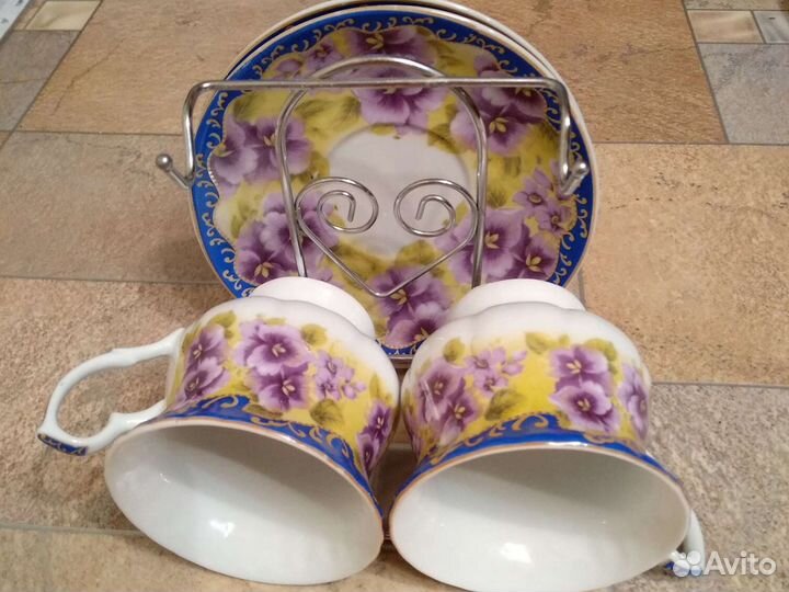 Чайный набор на подставке