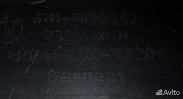 Бампер новый передний BMW 3-ser E90