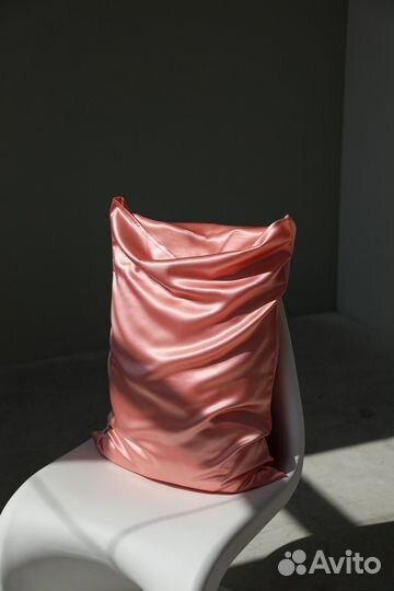 Наволочка из натурального шелка 71*93 см king size