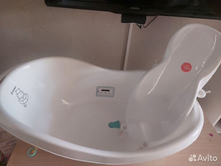 Ванночка для купания с горкой