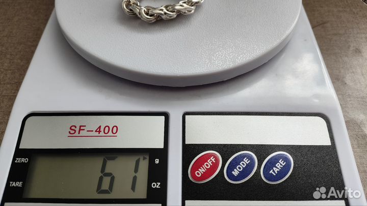 Серебряная цепь бисмарк