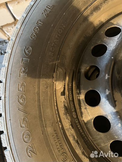 R16 Nokian Tyres Nordman 7 205/65, PCD 5x114.3 DIA 67.1