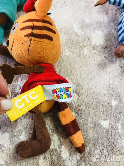 Мягкие игрушки 3 кота