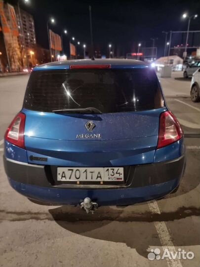 Фаркоп renault megane 2