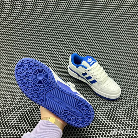 Кроссовки Adidas Forum 84 Low White Royal Blue