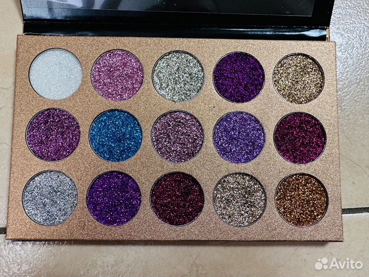 Новая палетка глитеров