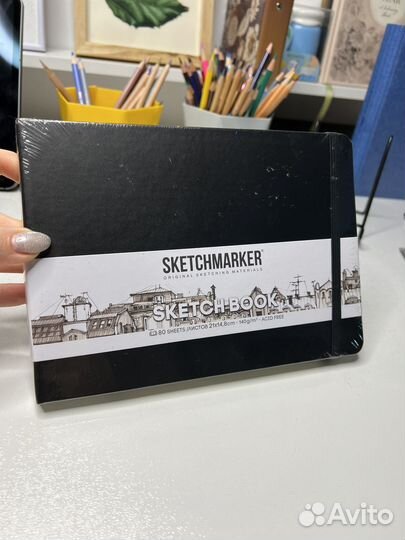 Скетчбук sketchmarker А5 140г/м