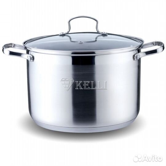 Кастрюли нержавейка,эмаль,алюминий,обьём 7-47литра