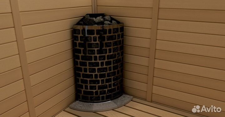 Электрическая печь sawo ariesari3-90Ni2-CNR-P 9кВт