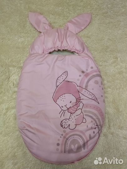 Кокон для новорожденных зимний