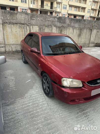 Hyundai Accent 1.5 МТ, 2008, битый, 320 000 км