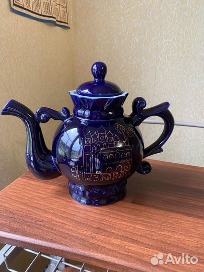 Посуда СССР кобальт