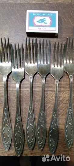 Ножи ложки вилки СССР