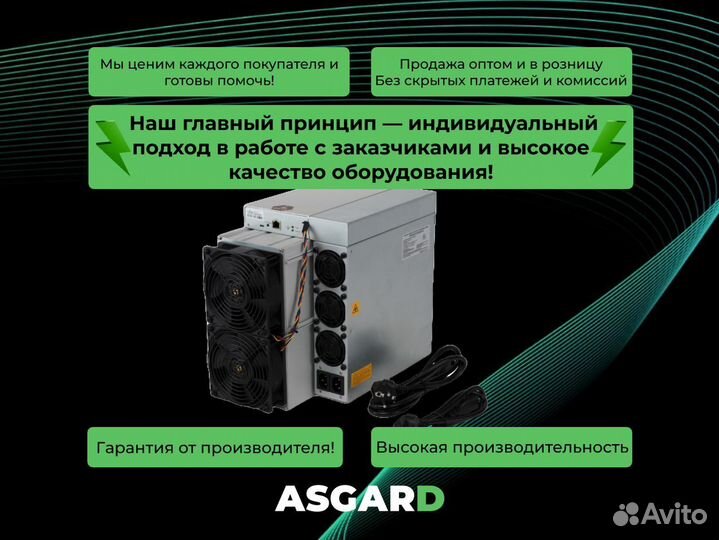 Асик майнер Antminer S19 PRO 96 Th/S