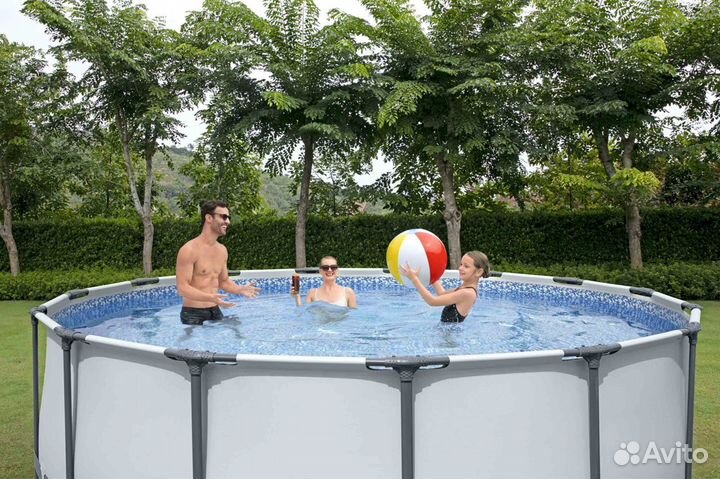 Бассейн каркасный 427х107 см 13030 л BestWay 56950