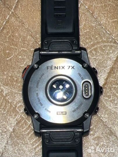 Часы garmin fenix 7x solar