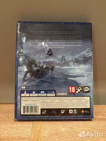 God of War Ragnarok ps4 ps5 диск новый