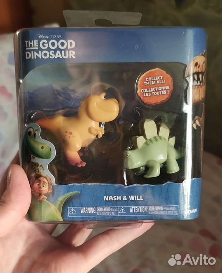 Фигурки из мультика хороший динозавр