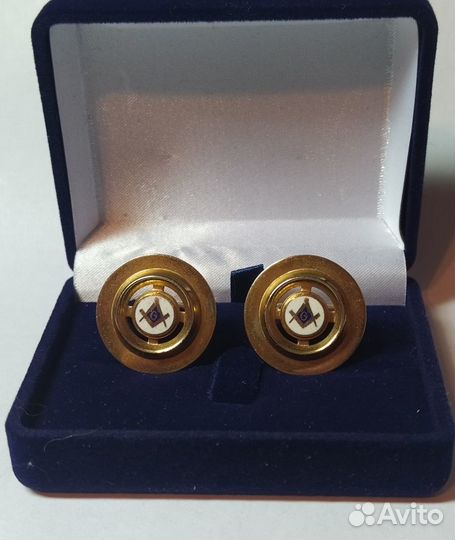 Масонские запонки. 1970-е