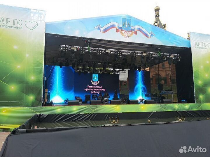 Светодиодный рекламный экран с гарантией 3 года