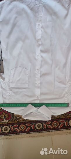 Рубашка белая подростковая