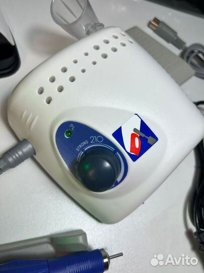 Аппарат для маникюра strong и лампа sunx7