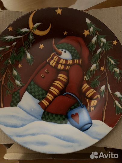 Набор тарелок новые Milvis