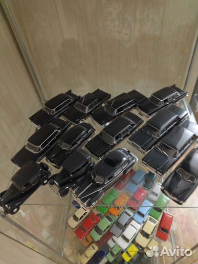 Автолегенды СССР + журналы -модели 1/43 Деагостини