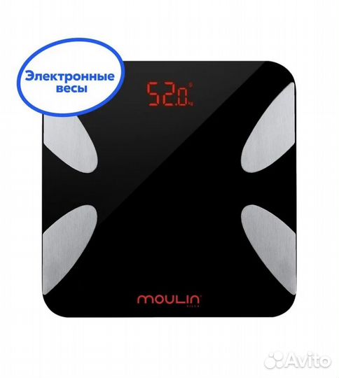 Весы напольные электронные умные Moulin Villa