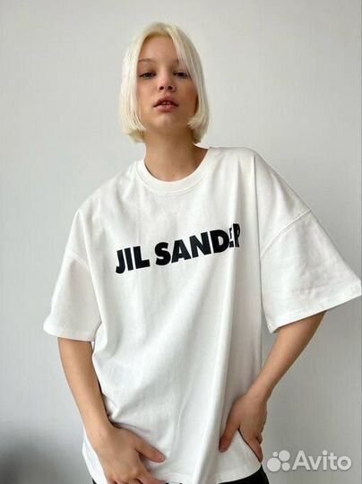 Jil sander футболка