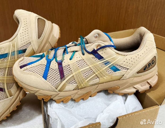 Кроссовки Asics Gel Sonoma A.P.C. Beige Blue