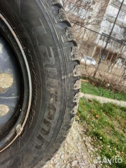 Зимние колеса r14 на Киа Рио