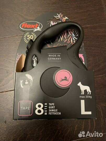 Поводок рулетка flexi 8 метров