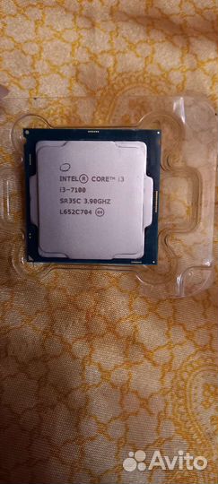 Процессор intel core i3 7100