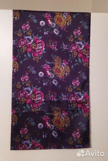 Ткани СССР бархат, сатин, штапель