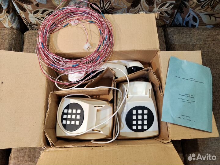 Комплект детский телефон