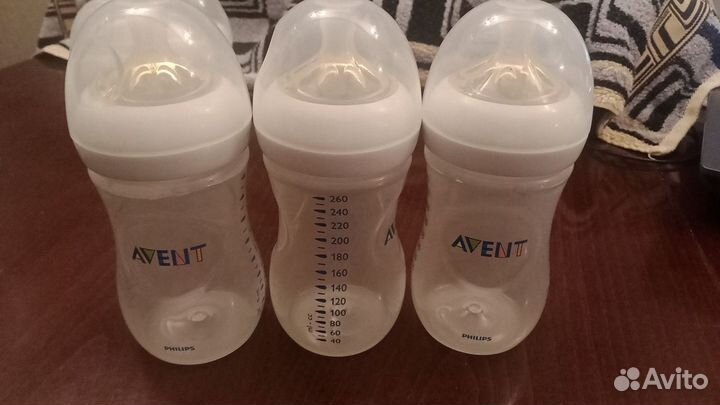Бутылочки avent 125/260 мл