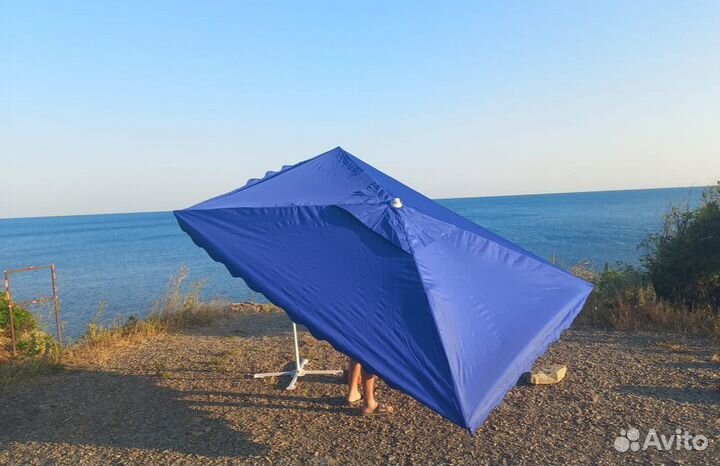 Зонт прямоугольный уличный