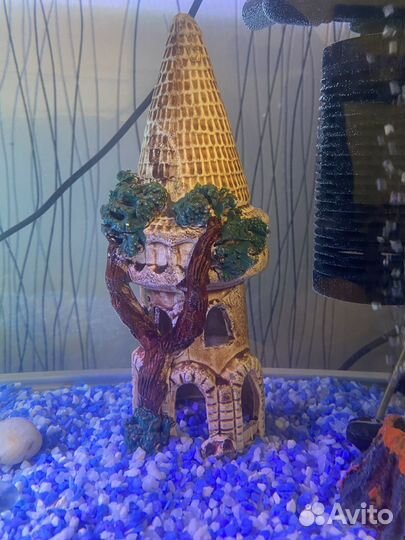 Декор в аквариум. Грот для рыб