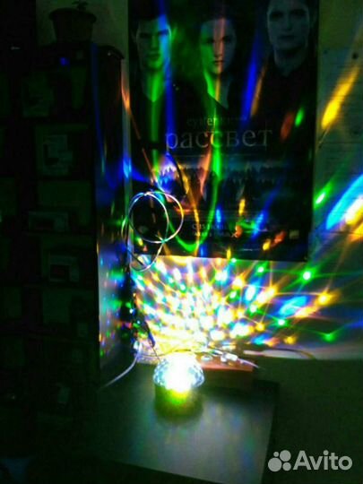 Цветомузыка Диско Шар Magic Ball Light (Bluetooth)