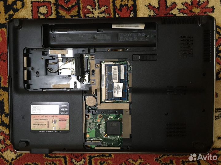 HP Pavilion dv6-1450er разбор